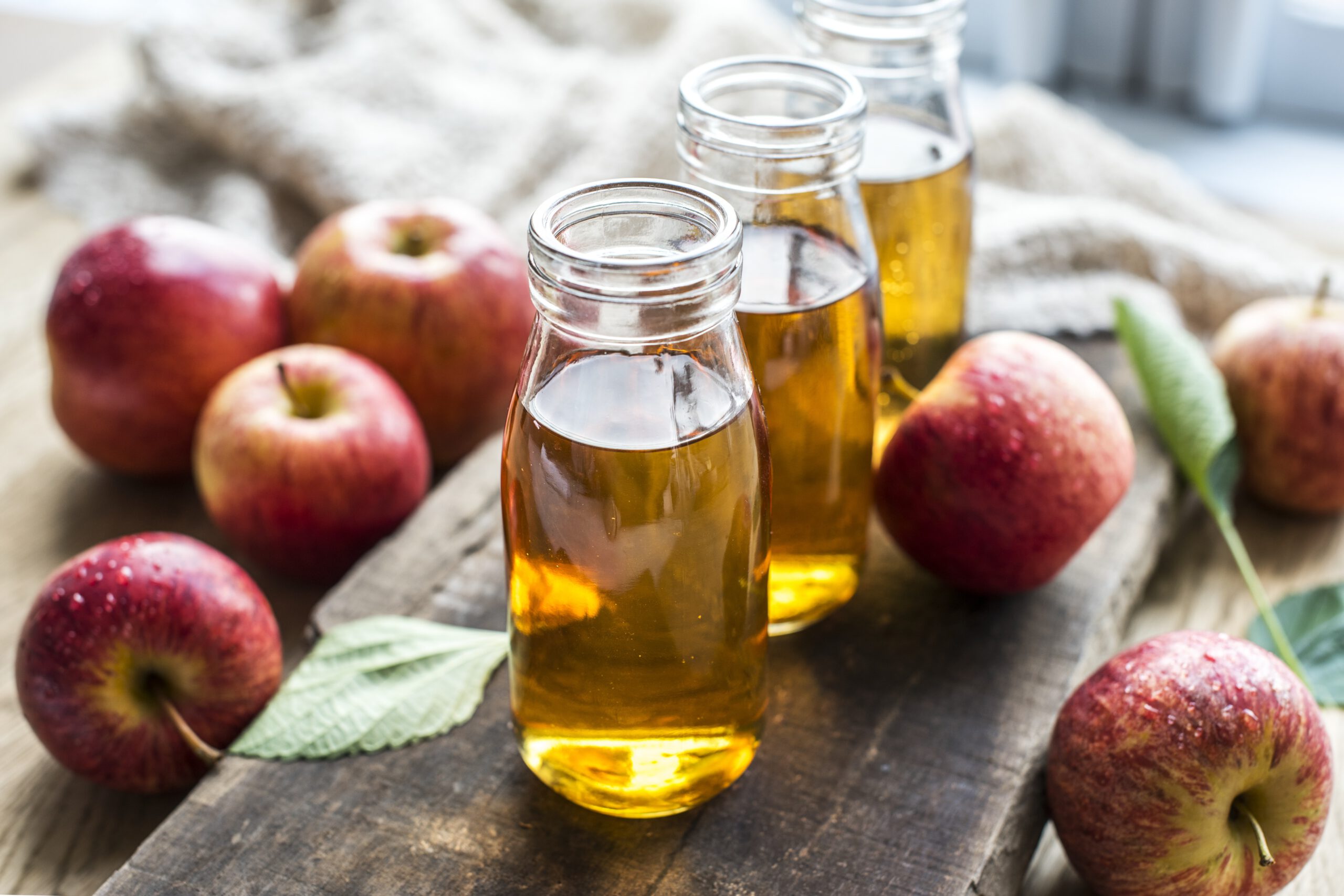 Jetzt lecker Apfelsaft genießen!